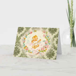 Victoriaans Baby Kaart