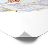 Victoriaans babymeisje Doll, Pet Pasen Poster (Hoek)