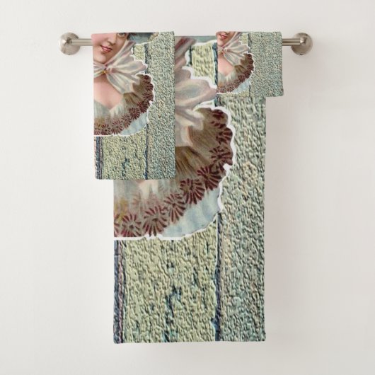 Victoriaans badkamer handdoek sets (Insitu)