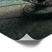 VICTORIAANS BARBER CHAIR POSTER (Hoek)