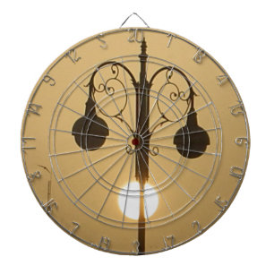 Victoriaans Bedel: Straatlantaarnpalen Dartbord
