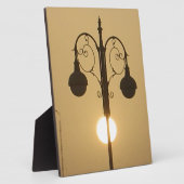 Victoriaans Bedel:  Straatlantaarnpalen Fotoplaat (Zijkant)