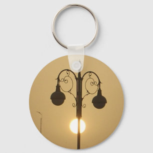 Victoriaans Bedel:  Straatlantaarnpalen Sleutelhanger