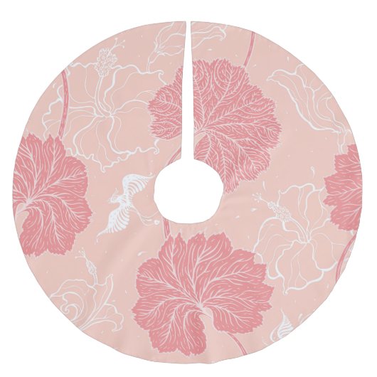 Victoriaans bladeren: handgetekend Ornament. Kerstboom Rok (Voorkant)