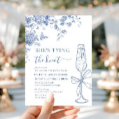 Victoriaans blauw Ze bindt het knoop VRIJGEZELLENF Kaart