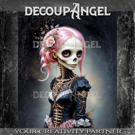 Victoriaans bloeiontkoppeling tissuepapier