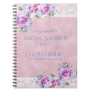 Victoriaans Bloemen met Vrijgezellenfeest van de Notitieboek