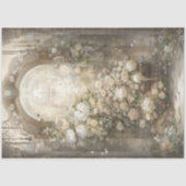 Victoriaans bloemen tissuepapier (Voorkant)