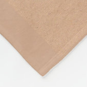 Victoriaans bloemenafdrukken fleece deken (Hoek)