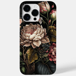 Victoriaans bloemenontwerp - een tijdloze klassiek Case-Mate iPhone 14 pro max hoesje