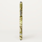 Victoriaans bloemgoud  behang textiel Case-Mate iPhone case (Achterkant / rechts)