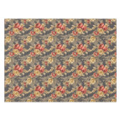 Victoriaans bloemige elegante Rozen Tafelkleed (Voorkant (Horizontaal))
