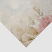  Victoriaans blush rozen shabby chic retro Tissuepapier (Detail)
