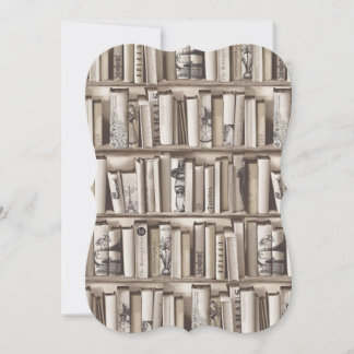 Victoriaans boeken bedankkaart