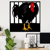 Victoriaans boerenrooster poster (Thuiskantoor)