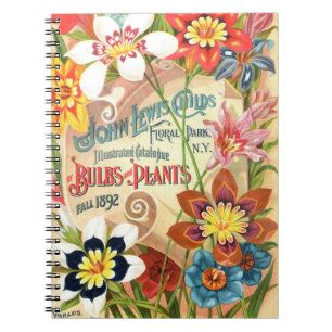Victoriaans Botanisch Sparaxis Bloemen Notitieboek