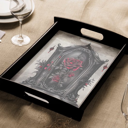 Victoriaans Boudoir | Antiek Rozen kledingkast Tissuepapier