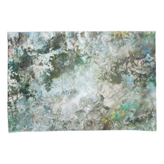 Victoriaans Breath of Spring Design-Green Kussensloop (Voorkant-Rechts)