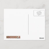 Victoriaans bride briefkaart (Achterkant)