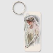  Victoriaans Bride met bijbelse Harrison Fisher Sleutelhanger (Voorkant)