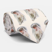  Victoriaans Bride met bijbelse Harrison Fisher Stropdas (Opgerold)