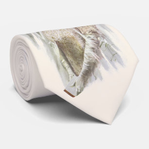  Victoriaans Bride met bijbelse Harrison Fisher Stropdas