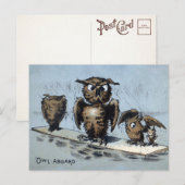 Victoriaans Briefkaart drijvende eigendom (Voorkant / Achterkant)