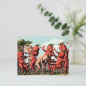 Victoriaans Briefkaart voor partners (Staand voorkant)