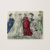 Victoriaans bruiloft Bridal-portret Legpuzzel (Horizontaal)