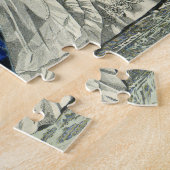 Victoriaans bruiloft Bridal-portret Legpuzzel (Zijkant)