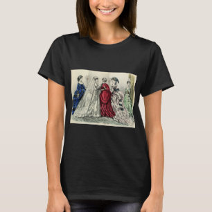 Victoriaans bruiloft Bridal-portret T-shirt