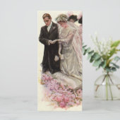 Victoriaans bruiloft-ceremonie Bride en Groom (Staand voorkant)