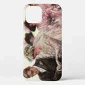 Victoriaans bruiloft-ceremonie Bride en Groom Case-Mate iPhone Case (Achterkant)