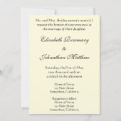 Victoriaans bruiloft, de kus van Klimt Kaart (Achterkant)