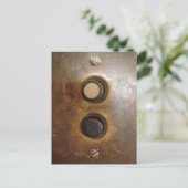 Victoriaans Button lichtschakelaar Briefkaart (Staand voorkant)