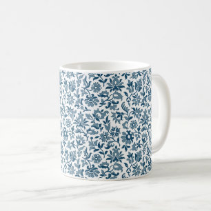 Victoriaans Calico 2, Blue Coffee Mok