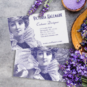 Victoriaans Calling Cards  Clothing Costumes Contactkaartje