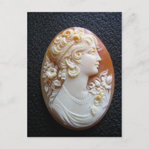 Victoriaans Cameo Post Card Briefkaart