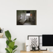 Victoriaans Campbell House Bathroom Poster (Thuiskantoor)
