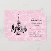 Victoriaans Chandelier RSVP (Voorkant / Achterkant)