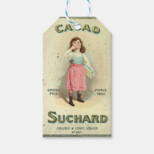 Victoriaans chocolade Kiss Girl Sugar Cadeaulabel