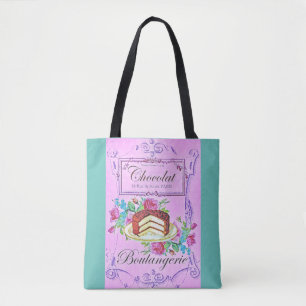 Victoriaans chocoladetak draagtas