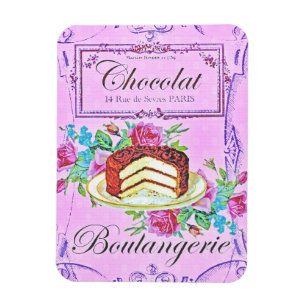 Victoriaans chocoladetak magneet