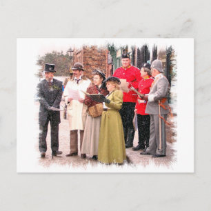 VICTORIAANS CHRISTMAS CAROL SINGERS FEESTDAGENKAART
