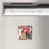 VICTORIAANS CHRISTMAS CAROL SINGERS MAGNEET (Insitu (Vaatwasser))