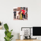 VICTORIAANS CHRISTMAS CAROL SINGERS POSTER (Thuiskantoor)