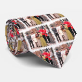 VICTORIAANS CHRISTMAS CAROL SINGERS STROPDAS (Opgerold)