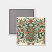 Victoriaans/Classic/Vintage Kerst Magneet (Voorkant / Achterkant)