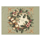 Victoriaans/Classic/Vintage Kerst Tafelkleed (Voorkant (Horizontaal))