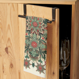 Victoriaans/Classic/Vintage Kerst Theedoek